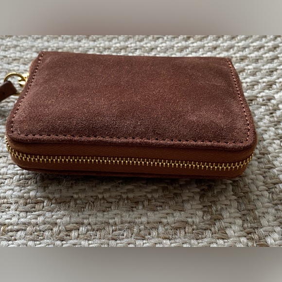 FEED Cognac Suede Wallet - Picture 6 of 15